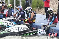 2022中国摩托艇联赛在宁夏沙湖开赛