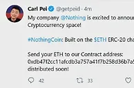 999资讯：一加联合创始人Carl Pei的Twitter账户被黑并用来诈骗虚拟货币