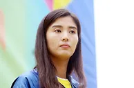 前女足国门赵丽娜在“乘风2023”已获497500票，美依礼芽暂居榜首