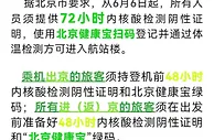 北京首都国际机场：6日起持72小时内核酸阴性证明进航站楼