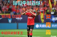泰山压顶！艾克森头球破门????迎来回归中超首球+蓉城处子球！