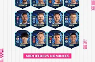 FIFA23英超最佳阵中场12人候选：厄德高、三笘薫领衔，B费无缘