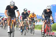 2022年第二届银川沿黄城市自行车挑战赛鸣枪开赛