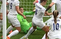 女足世界杯：德国女足VS哥伦比亚女足，德国女本场继续拿下