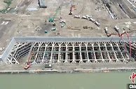 长兴2号船坞项目复工驶上快车道