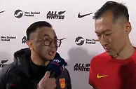 吴曦：上半场对手给很大压力，对方少一人我们没进球对此感到遗憾