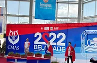 2022CMAS自由潜水世锦赛 中国选手金明摘得铜牌