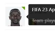 紧跟时事❓FIFA23在最近更新中，删除了马内的团队球员特性????