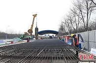 天津地铁Z2线渤龙湖春华路区间开工建设