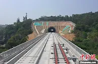 智能建造助力新建福厦铁路首个标段完成无砟轨道施工