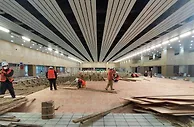 绿地一周内连建两所上海方舱医院 第二所于17日晚顺利交付