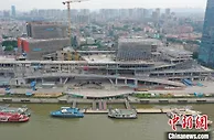 广东省重点文化工程“三馆合一”项目主体结构封顶