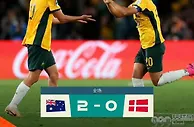 女足世界杯，澳大利亚2-0轻取丹麦晋级八强，终报一箭之仇