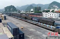 上半年中越班列发送集装箱货物同比增长近三成