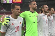 足球赛报：1-1！阿根廷逼平西班牙，净胜球少＝出局，奥运会男足8强基本确定