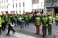 改建上海最大方舱医院 中建二局建设者集结援沪