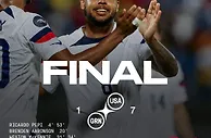 经典比分！美国7-1大胜格林纳达，普利西奇破门麦肯尼双响