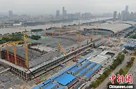 广交会展馆四期项目春节施工“不打烊”