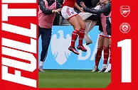 逆转取胜，英格兰女足超级联赛阿森纳女足2-1击败曼城女足