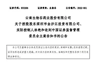 生物谷控股股东及实控人涉嫌信披违法违规被立案