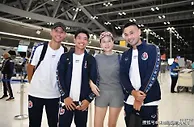 华裔美女老板送行！浙江亚冠对手抵达湖州，22人参赛名单曝光