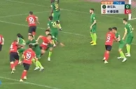 国产锋霸！谭龙头球破门，第80分钟亚泰打破僵局！