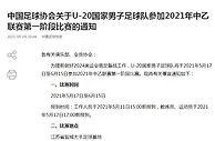 足球资讯：官宣！国青踢中乙35人大名单公布 成耀东挂帅
