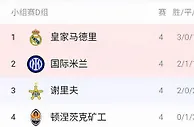 足球资讯：欧冠D组，国米PK矿工盼打破不胜怪圈 皇马PK谢里夫盼复仇