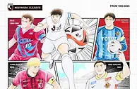 高桥阳一为J联赛30周年特别比赛手绘海报，大空翼C位&济科在内
