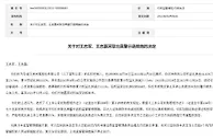 浙江证监局对王忠军、王忠磊出具警示函