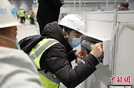 争分夺秒，中建二局数千建设者赶建上海最大方舱医院