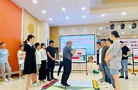 拥抱“冰雪”运动 浙江南浔举行残疾人旱地冰壶赛