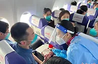 （上海战疫录）一天12班包机 山西援沪1645名医护人员返程