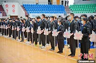 全国武术兵道（短兵）锦标赛浙江开赛 80支队伍同场竞技