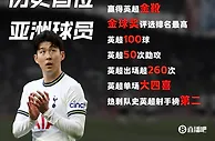 个人荣誉拉满+生涯仅1冠！孙兴慜能否称得上亚洲历史第一球星？