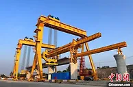 沪渝蓉高铁武宜段进入全面架梁阶段