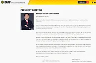 杜兆才还有个身份，是现任的东亚足联主席