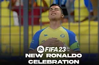 镜报：C罗“冥想”庆祝加入FIFA23，游戏里是他的专属庆祝动作