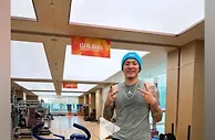 王大雷晒健身照：做人不卑不亢最好，问心无愧还能睡的踏实