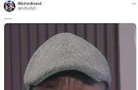 阿森纳主场战平后，费迪南德发了一个哭的表情......