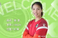 官方：杨曼、张文昭等6名新援加盟海南琼中女足