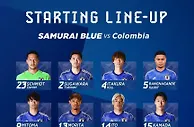 麒麟杯-日本vs哥伦比亚首发：三笘薫先发，镰田大地出战