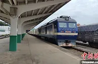 中越跨境班列提速 五年已开行八百多列