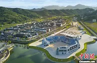 探亚运会“海洋运动”场地 海陆结合背后彰显绿色自然美学