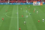 灵光一现⭐️李昂长传找到武磊，武磊前插中后背停球
