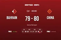 拼到最后一刻！中国男篮战胜巴林男篮 迎亚洲杯首胜