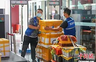 云南野生菌“坐”高铁畅销全国