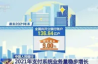 2021年我国支付系统业务量稳步增长 将有序扩大数字人民币研发试点范围