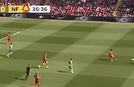????6️⃣6️⃣！阿诺德后脚跟停球，上演“上帝视角”外脚背长传