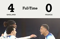 马杜埃凯1射2传史密斯-罗破门 英格兰U21队4-0大胜法国U21队